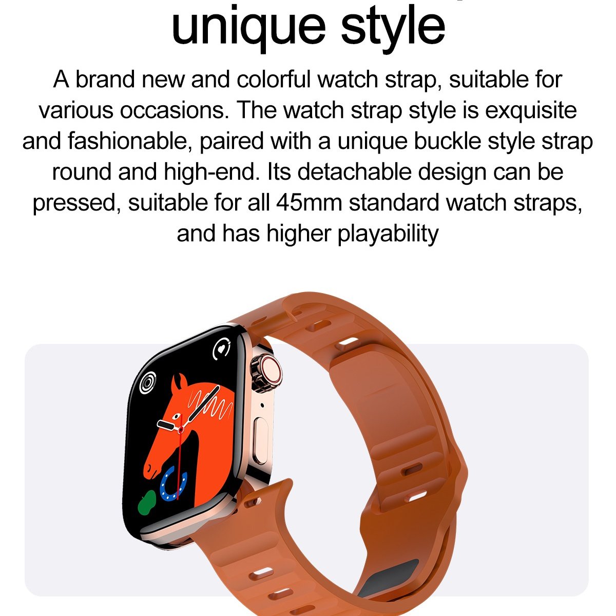 Trending New Electronic Waterproof Relojes for Apple BT Call Smartwatches Sleep Monitoring Fitness GPS Tracker Sport Smart Watch